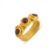 Elara Ring - Garnet Stone 1