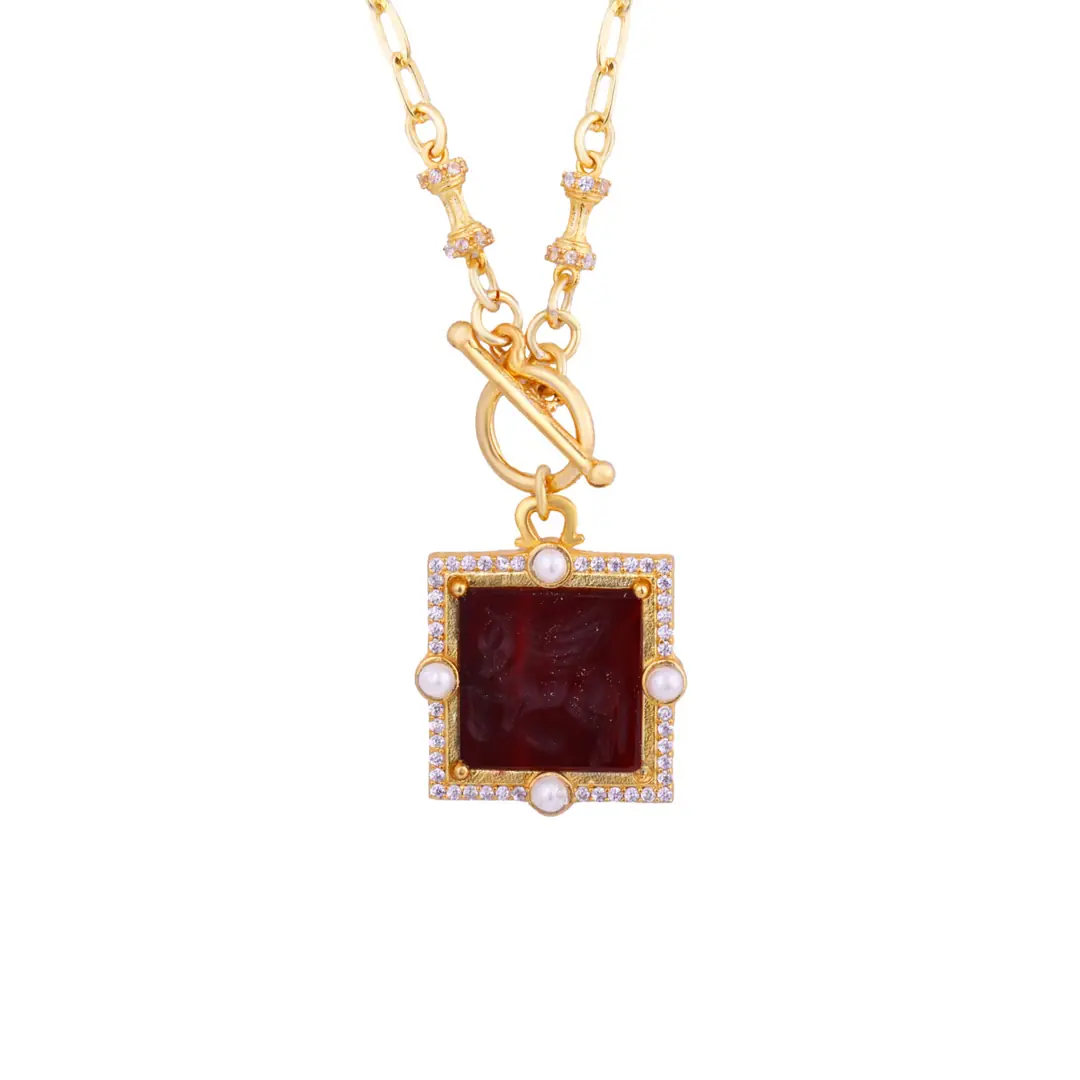 Raro Madalyon - Old Agate Stone (Handcrafted) 3
