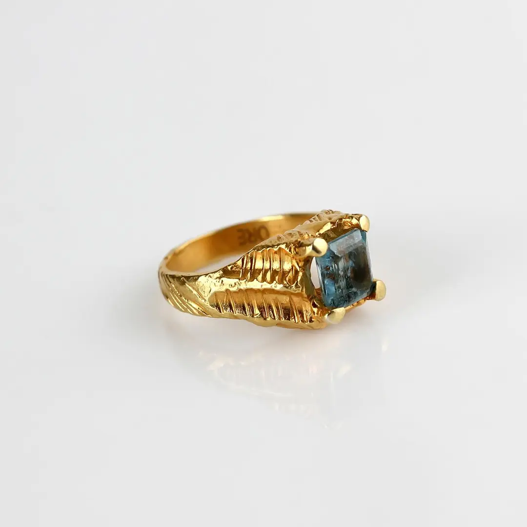 Levasseur Ring - Aquamarine Stone 1