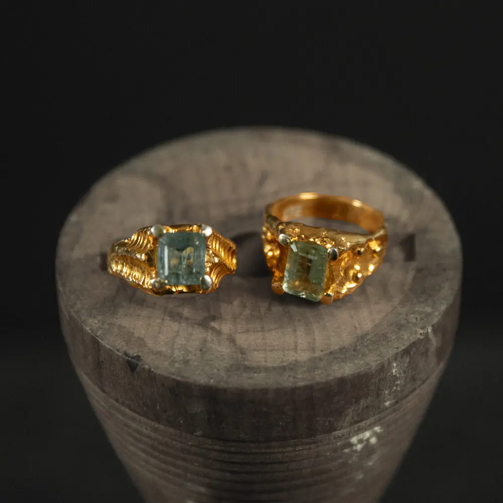 Levasseur Ring - Aquamarine Stone 3