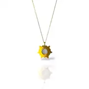Soleil Kolye - Crystal Quartz (Handcrafted) 4