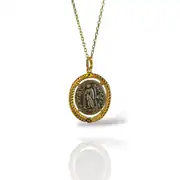 Fauna Madalyon - Coin & Emerald (Handcrafted) 2