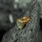 Gráinne Ring - Kyanite Stone 3